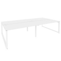 Onix O.MO-D.RS-4.4.8 (Белый Бриллиант/Белый) Рабочая станция на О-образном м/к