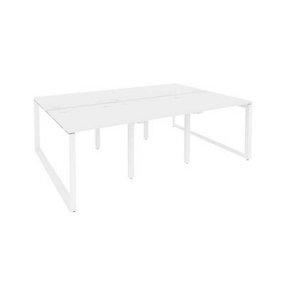 Onix O.MO-D.RS-6.0.8 (Белый Бриллиант/Белый) Рабочая станция на О-образном м/к