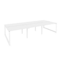 Onix O.MO-D.RS-6.2.7 (Белый Бриллиант/Белый) Рабочая станция на О-образном м/к