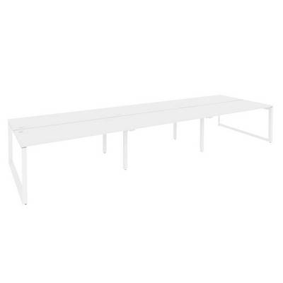 Onix O.MO-D.RS-6.4.7 (Белый Бриллиант/Белый) Рабочая станция на О-образном м/к