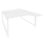 Onix O.MO-D.SA-4 (Белый Бриллиант/Белый) Рабочая станция на О-образном м/к