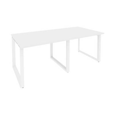 Onix O.MO-PRG-2.1 (Белый Бриллиант/Белый) Стол переговорный (2 столешницы)