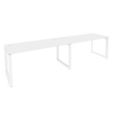 Onix O.MO-RS-2.4.7 (Белый Бриллиант/Белый) Рабочая станция на О-образном м/к