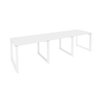 Onix O.MO-RS-3.1.8 (Белый Бриллиант/Белый) Рабочая станция на О-образном м/к