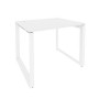 Onix O.MO-SP-1.8 (Белый Бриллиант/Белый) Стол рабочий на О-образном м/к