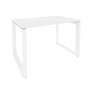 Onix O.MO-SP-2.7 (Белый Бриллиант/Белый) Стол рабочий на О-образном м/к