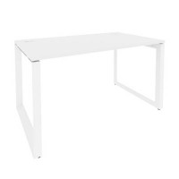 Onix O.MO-SP-3.8 (Белый Бриллиант/Белый) Стол рабочий на О-образном м/к