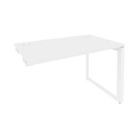 Onix O.MO-SPR-2.7 (Белый Бриллиант/Белый) Стол-приставка на О-образном м/к к опорным элементам
