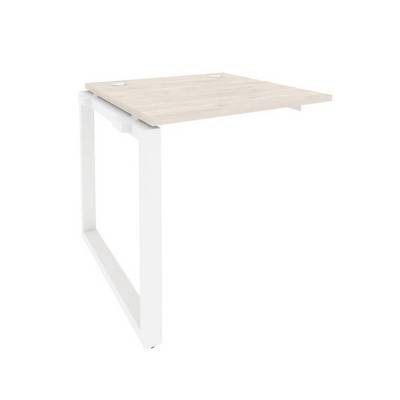 Onix O.MO-1.NRS-0.8 (Денвер Светлый/Белый) Наборный элемент рабочей станции на О-образном м/к