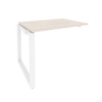 Onix O.MO-1.NRS-1.7 (Денвер Светлый/Белый) Наборный элемент рабочей станции на О-образном м/к