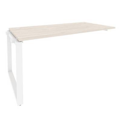 Onix O.MO-1.NRS-4.8 (Денвер Светлый/Белый) Наборный элемент рабочей станции на О-образном м/к