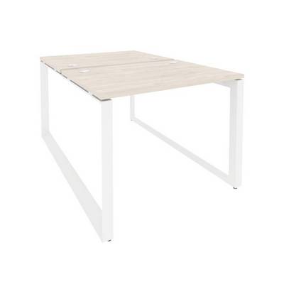 Onix O.MO-D.RS-2.1.7 (Денвер Светлый/Белый) Рабочая станция на О-образном м/к