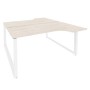 Onix O.MO-D.SA-1 (Денвер Светлый/Белый) Рабочая станция на О-образном м/к