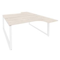 Onix O.MO-D.SA-4 (Денвер Светлый/Белый) Рабочая станция на О-образном м/к