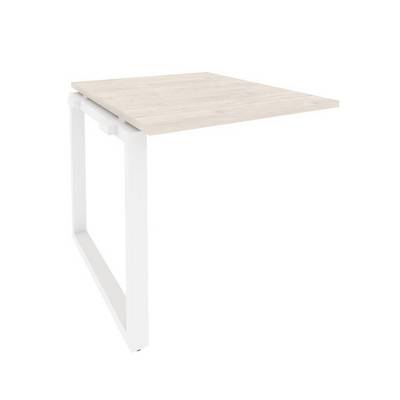 Onix O.MO-NPRG-0 (Денвер Светлый/Белый) Проходной наборный элемент переговорного стола