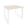 Onix O.MO-PRG-1.1 (Денвер Светлый/Белый) Стол переговорный (1 столешница)