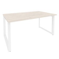 Onix O.MO-PRG-1.4 (Денвер Светлый/Белый) Стол переговорный (1 столешница)