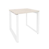 Onix O.MO-SP-0.7 (Денвер Светлый/Белый) Стол рабочий на О-образном м/к