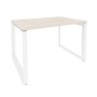 Onix O.MO-SP-2.8 (Денвер Светлый/Белый) Стол рабочий на О-образном м/к