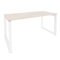 Onix O.MO-SP-4.7 (Денвер Светлый/Белый) Стол рабочий на О-образном м/к