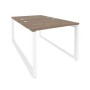 Onix O.MO-D.RS-2.1.8 (Дуб Аризона/Белый) Рабочая станция на О-образном м/к