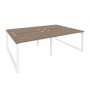 Onix O.MO-D.RS-4.2.8 (Дуб Аризона/Белый) Рабочая станция на О-образном м/к