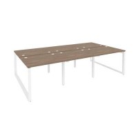 Onix O.MO-D.RS-6.1.8 (Дуб Аризона/Белый) Рабочая станция на О-образном м/к