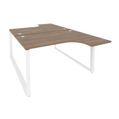 Onix O.MO-D.SA-3 (Дуб Аризона/Белый) Рабочая станция на О-образном м/к