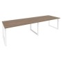 Onix O.MO-PRG-2.4 (Дуб Аризона/Белый) Стол переговорный (2 столешницы)