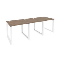 Onix O.MO-RS-3.0.8 (Дуб Аризона/Белый) Рабочая станция на О-образном м/к