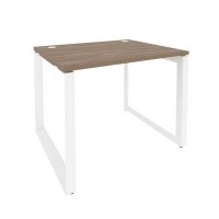 Onix O.MO-SP-1.8 (Дуб Аризона/Белый) Стол рабочий на О-образном м/к