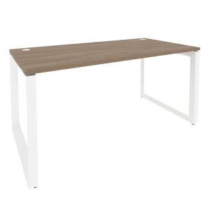 O.MO-SP-4.8 (Дуб Аризона/Белый) Стол рабочий на О-образном м/к