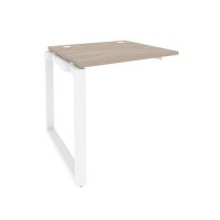 Onix O.MO-1.NRS-0.7 (Дуб Аттик/Белый) Наборный элемент рабочей станции на О-образном м/к