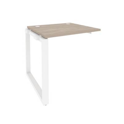 Onix O.MO-1.NRS-0.7 (Дуб Аттик/Белый) Наборный элемент рабочей станции на О-образном м/к