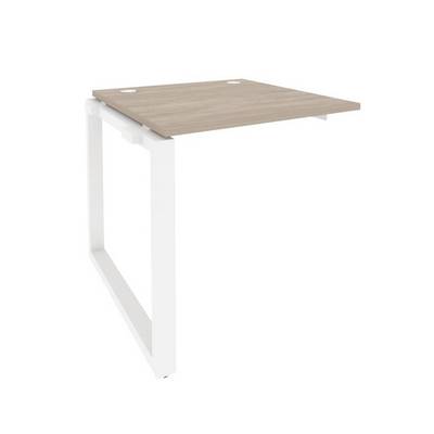Onix O.MO-1.NRS-0.8 (Дуб Аттик/Белый) Наборный элемент рабочей станции на О-образном м/к