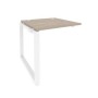 Onix O.MO-1.NRS-0.8 (Дуб Аттик/Белый) Наборный элемент рабочей станции на О-образном м/к