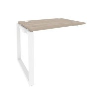 Onix O.MO-1.NRS-1.7 (Дуб Аттик/Белый) Наборный элемент рабочей станции на О-образном м/к