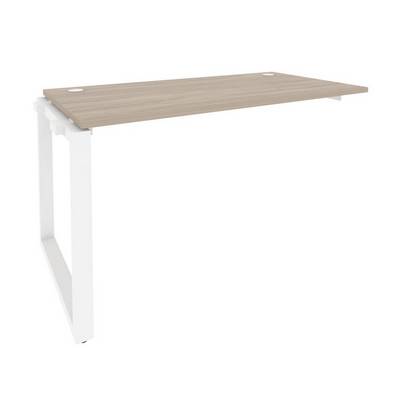 Onix O.MO-1.NRS-3.7 (Дуб Аттик/Белый) Наборный элемент рабочей станции на О-образном м/к