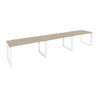 Onix O.MO-RS-3.3.7 (Дуб Аттик/Белый) Рабочая станция на О-образном м/к