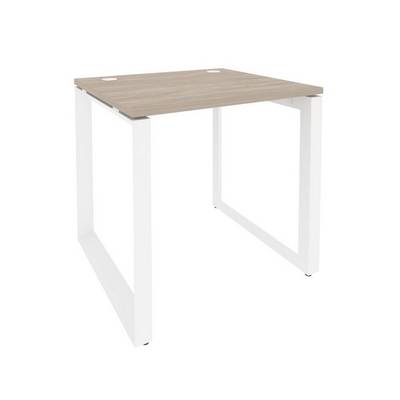 Onix O.MO-SP-0.7 (Дуб Аттик/Белый) Стол рабочий на О-образном м/к