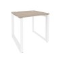 Onix O.MO-SP-0.7 (Дуб Аттик/Белый) Стол рабочий на О-образном м/к