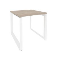 Onix O.MO-SP-0.8 (Дуб Аттик/Белый) Стол рабочий на О-образном м/к
