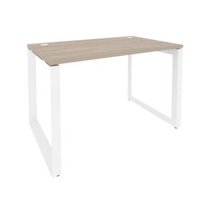 Onix O.MO-SP-2.7 (Дуб Аттик/Белый) Стол рабочий на О-образном м/к