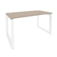 Onix O.MO-SP-3.7 (Дуб Аттик/Белый) Стол рабочий на О-образном м/к