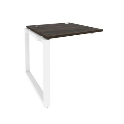 Onix O.MO-1.NRS-0.8 (Дуб Мали/Белый) Наборный элемент рабочей станции на О-образном м/к