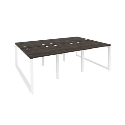 Onix O.MO-D.RS-6.0.8 (Дуб Мали/Белый) Рабочая станция на О-образном м/к