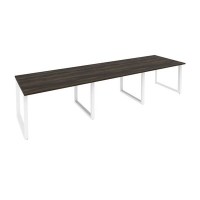 Onix O.MO-PRG-3.2 (Дуб Мали/Белый) Стол переговорный (3 столешницы)