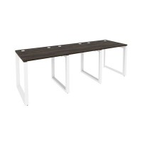 Onix O.MO-RS-3.0.7 (Дуб Мали/Белый) Рабочая станция на О-образном м/к