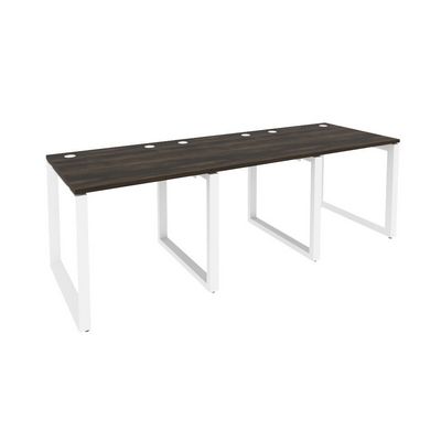 Onix O.MO-RS-3.0.8 (Дуб Мали/Белый) Рабочая станция на О-образном м/к