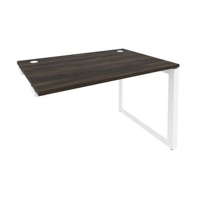 Onix O.MO-SPR-2.8 (Дуб Мали/Белый) Стол-приставка на О-образном м/к к опорным элементам